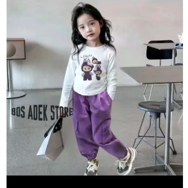 set cargo anak perempuan