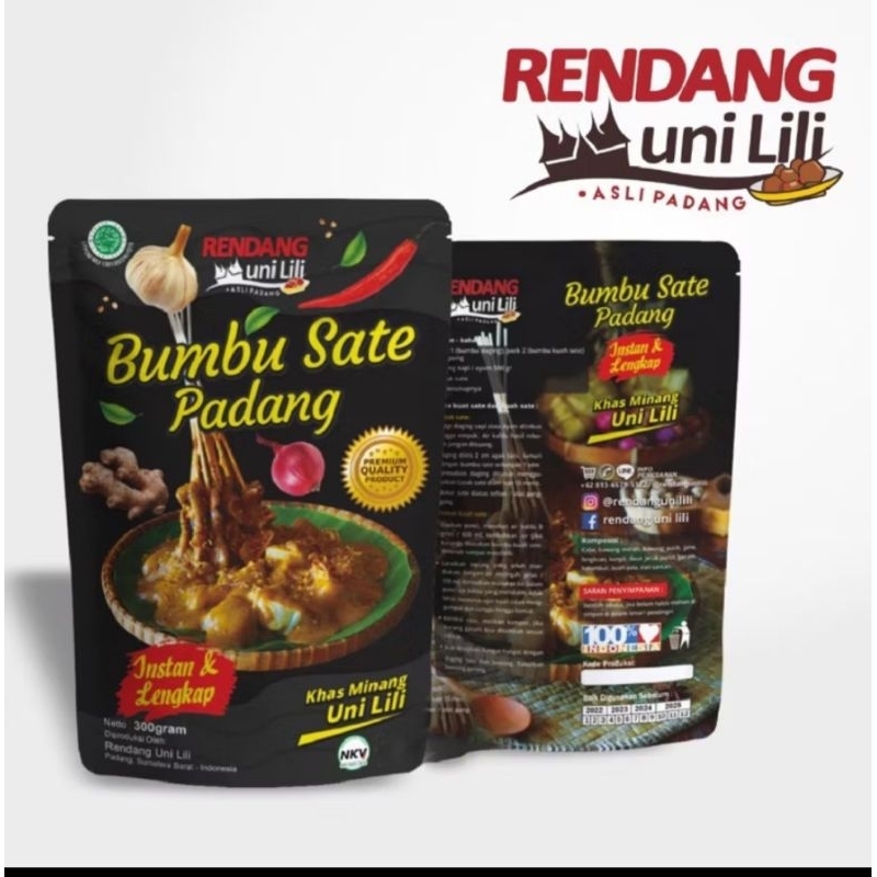 

Bumbu Sate Padang Uni Lili