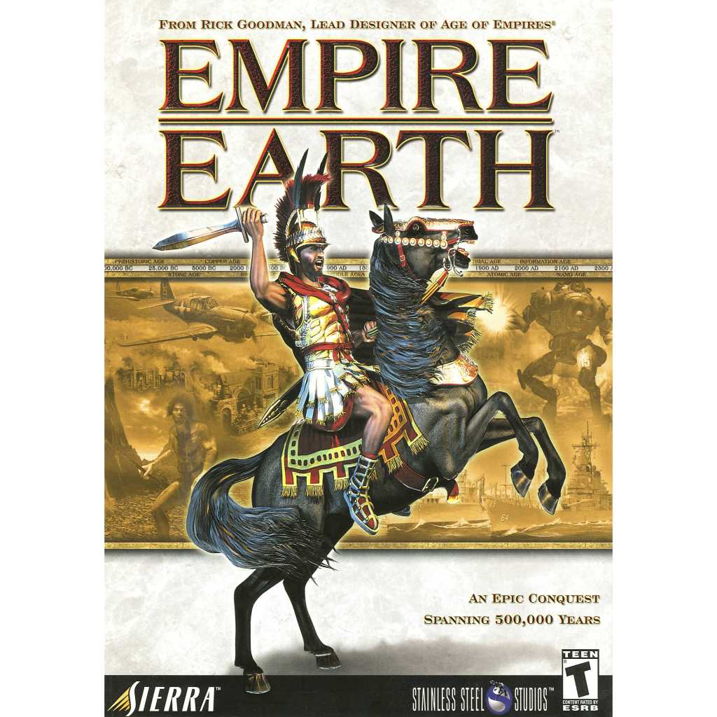 KASET CD GAME PC: EMPIRE EARTH