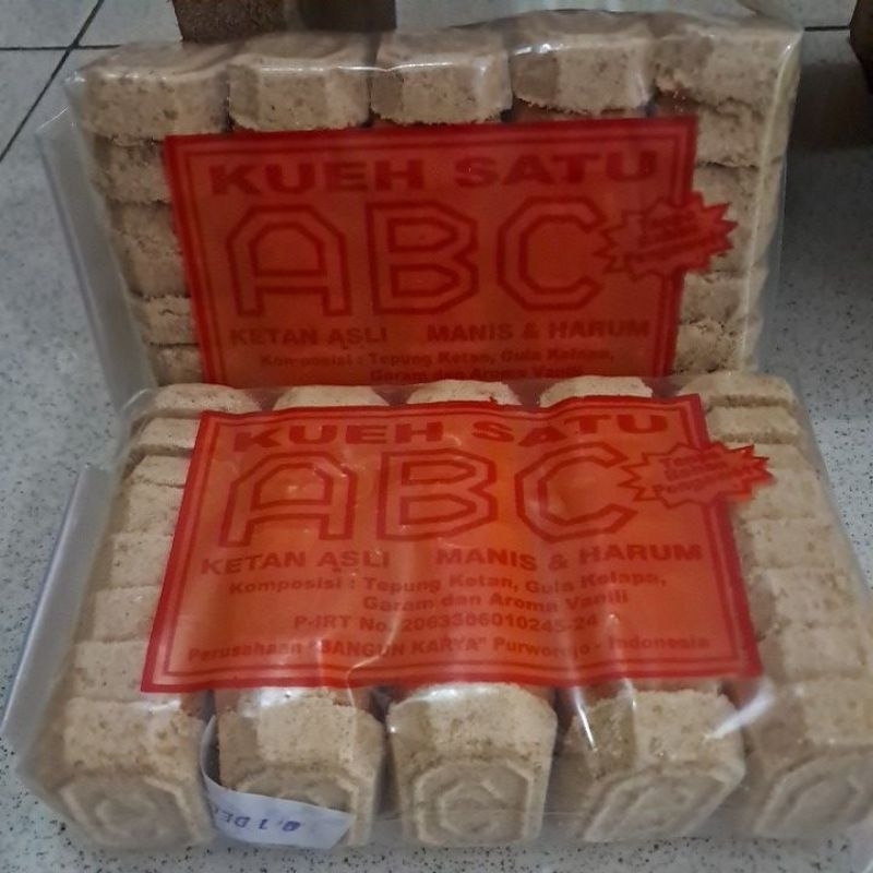 

Kueh Satu Ketan / Kue Satu Khas Kutoarjo Purworejo / Kueh Satu ABC Ketan ASLI