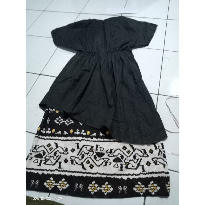 baju dress batik (herfit)