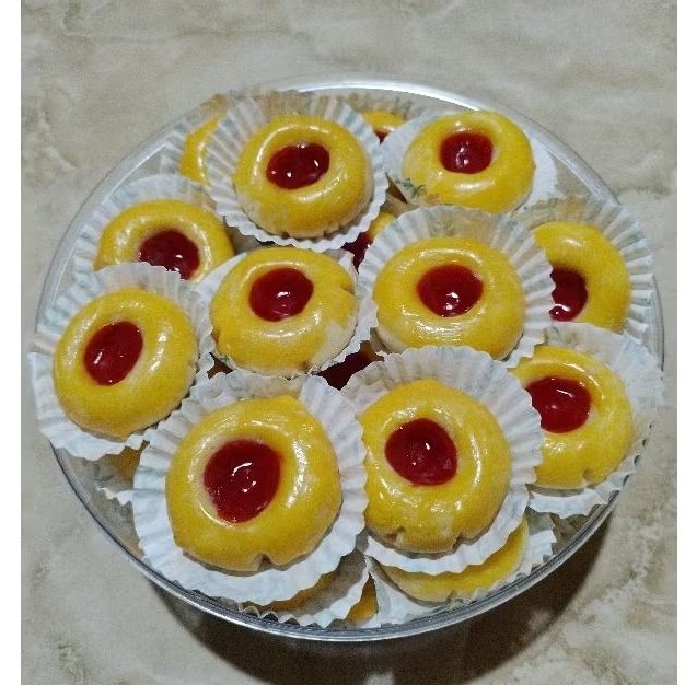 

kue kering thumbprint cookies by faiza 650ml