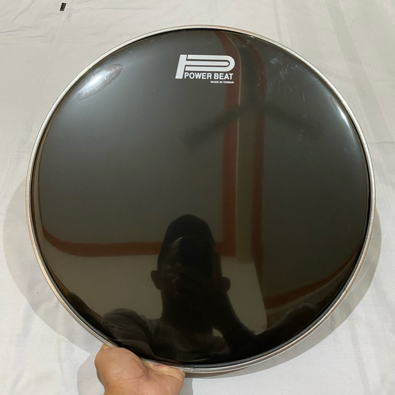 Mika Head Membran Bass Drum 20 inch 52 cm Power Beat Hitam