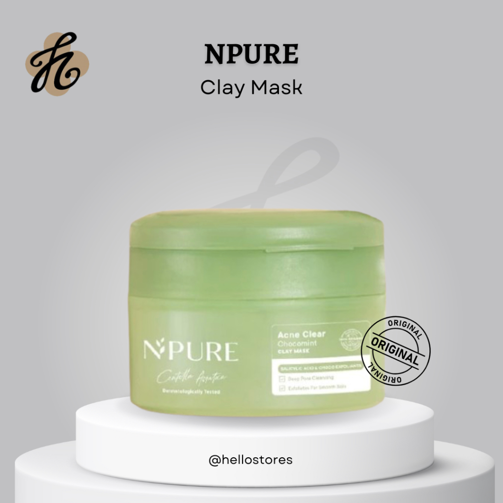 NPURE Clay Mask Centella Asiatica Chocomint Clay Mask