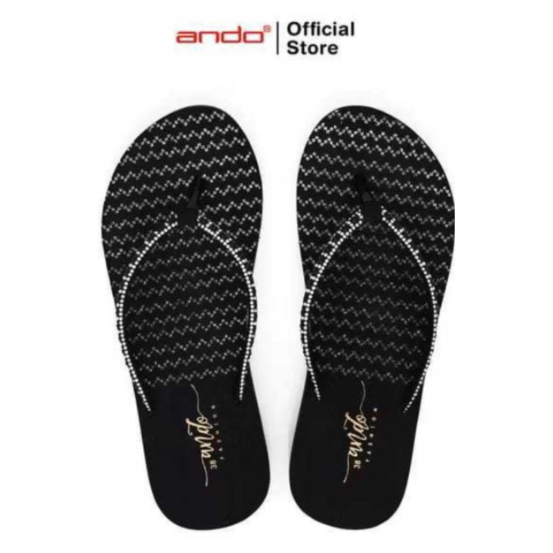 ANDO Original 100% Sandal Wanita Widges NICE BLINK 02