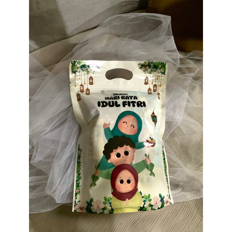 

(MIN 5pcs) TAS PLASTIK HAMPERS LEBARAN ANAK | BINGKISAN ANAK | PLASTIK ZIPLOCK MOTIF IDUL FITRI ANAK