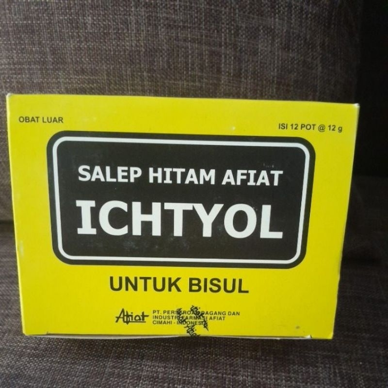 SALEP ICHTYOL UNTUK BISUL JERAWAT