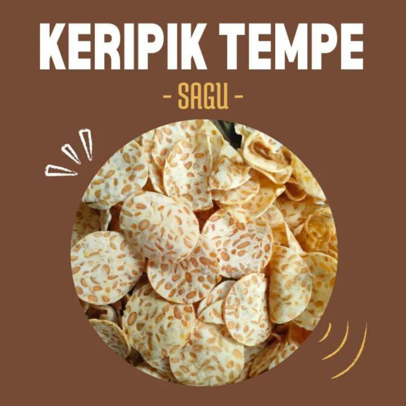 

kripik tempe sagu crispy, keripik tempe sagu 1 kg