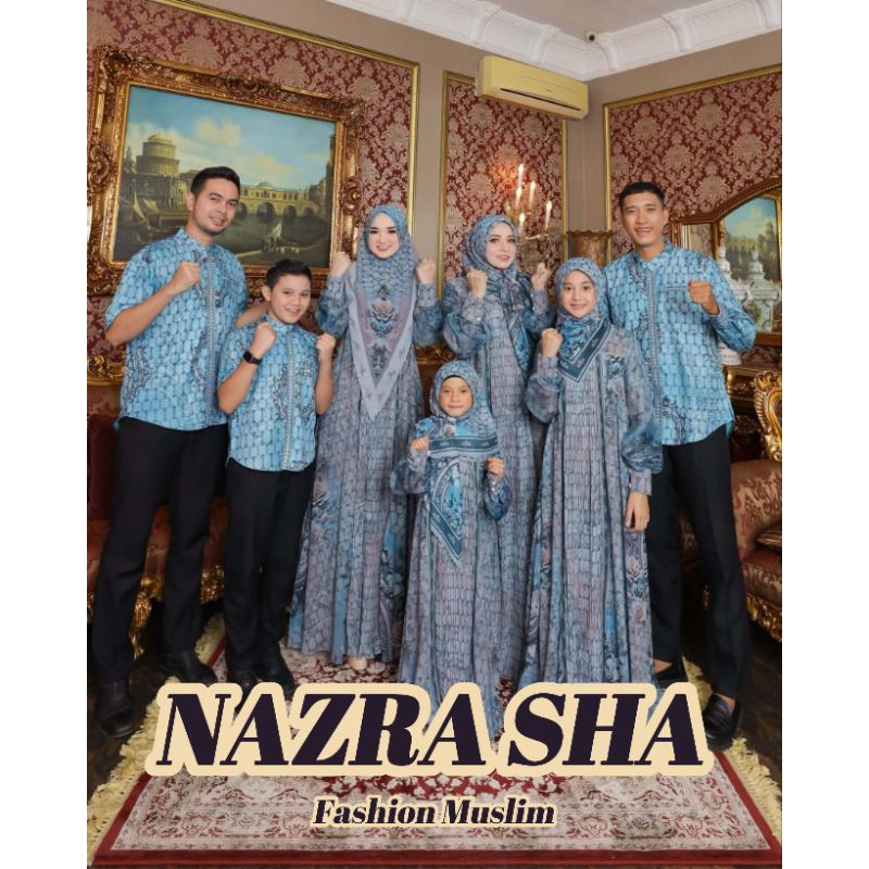 READY .... (pN) ALYA YUMNA ALMAHERA RAYA Baju Koko dan Gamis Syari Couple Sarimbit Serimbit Family s