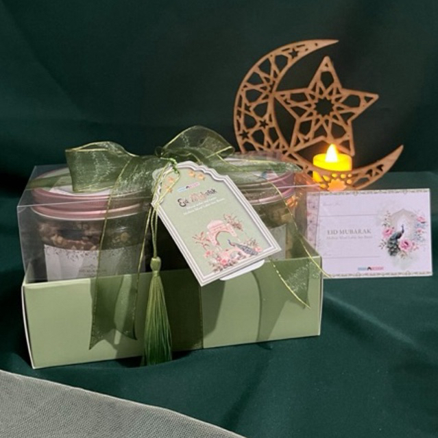 

Hampers lebaran 2 Toples | Hampers Kue kering