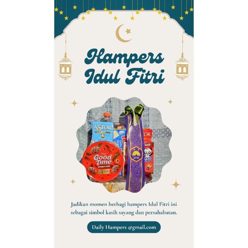 

Hampers Snack dan minuman