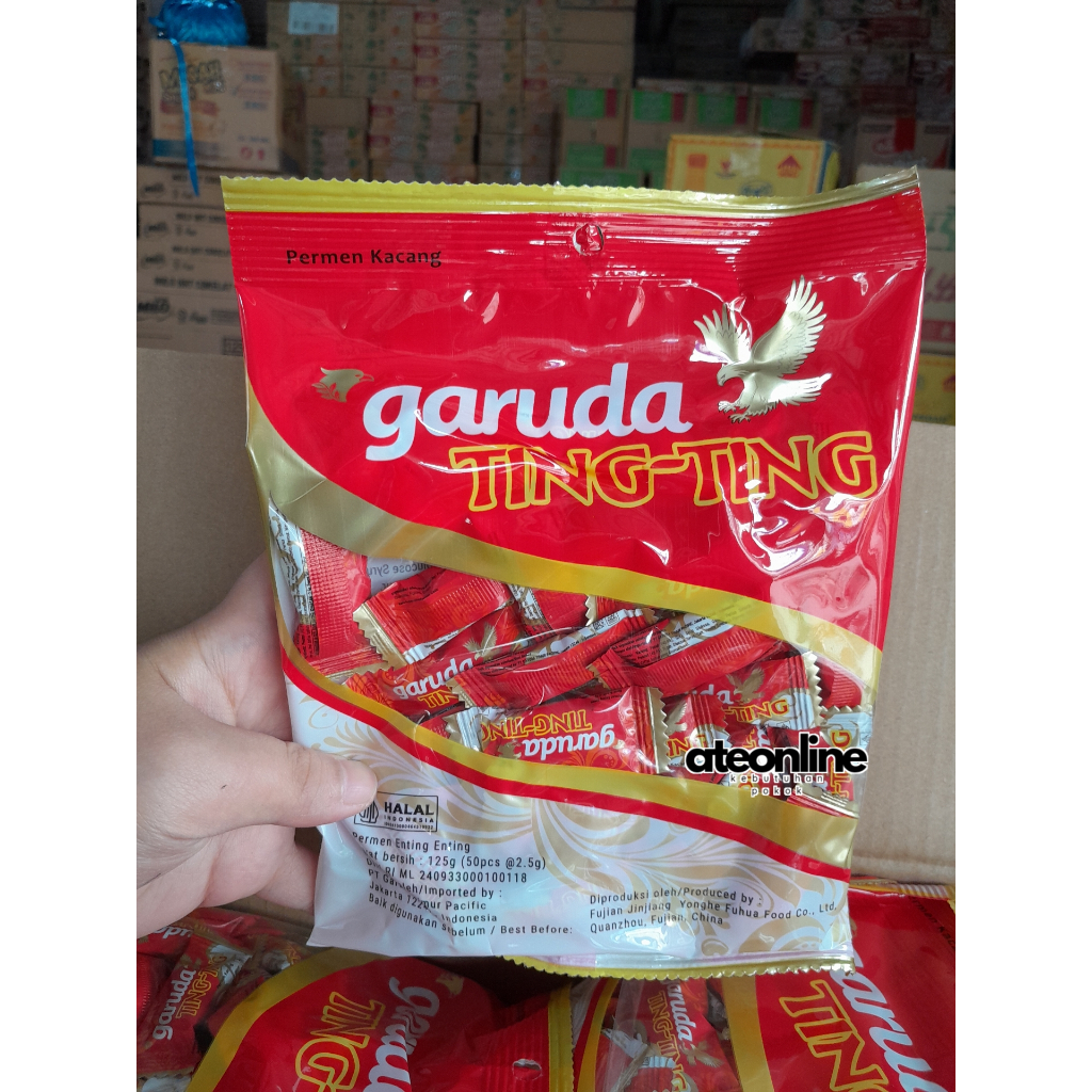 

Garuda Ting Ting Permen Kacang [isi 50 pcs @2.5gr]