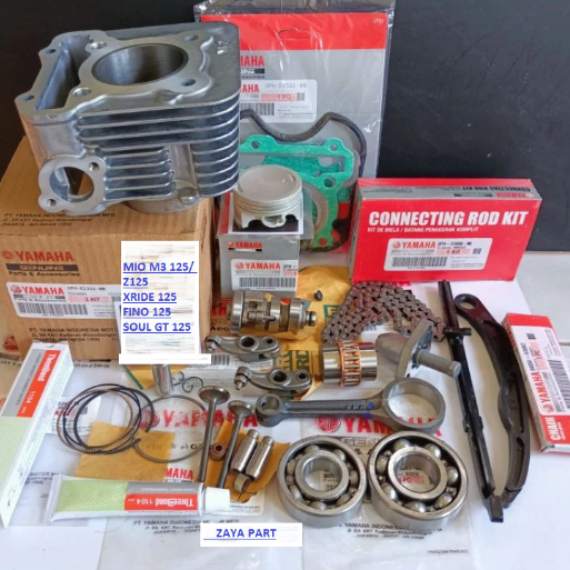 PAKET LENGKAP BLOK SEHER MIO M3 SOUL GT 125 XRIDE 125 FINO 125