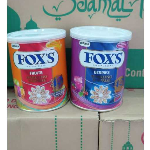 

PERMEN FOX FRUITS DAN BERRIES KALENG 170GR - FOX'S CANDY KALENG 170GR