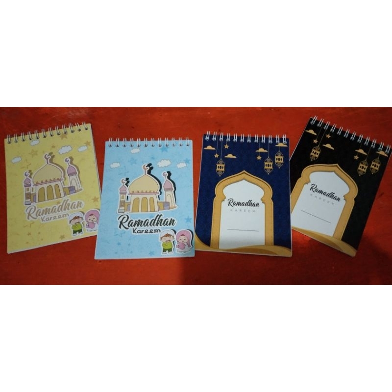 

4 Notebook A6 Ramadhan (bisa buat hadiah)