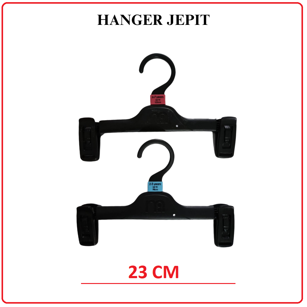 HANGER BAJU JEPIT BAHAN PLASTIK
