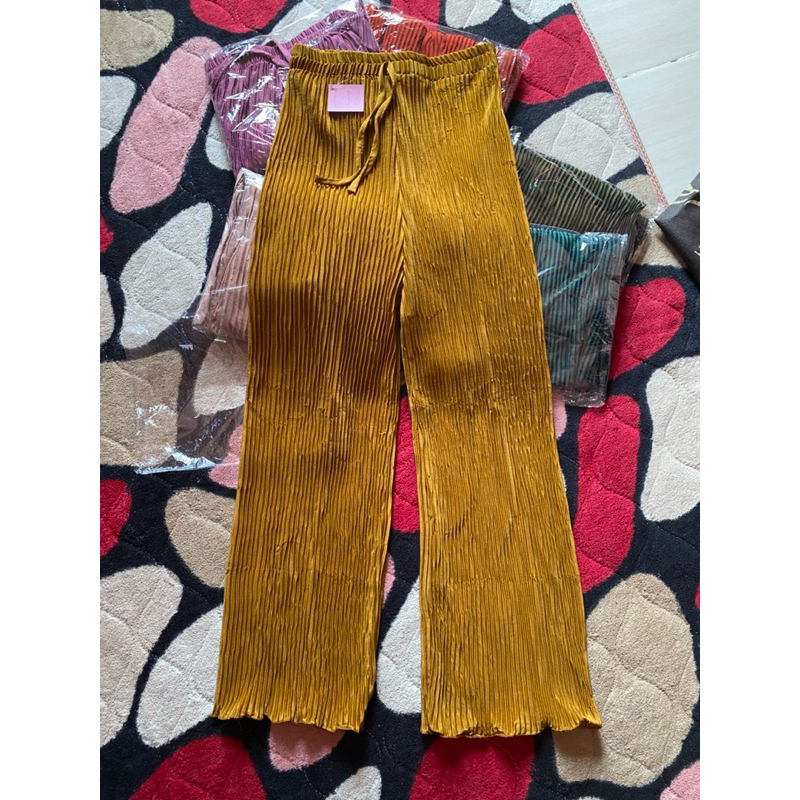 Kulot Plisket Lidi Hyget Dewasa