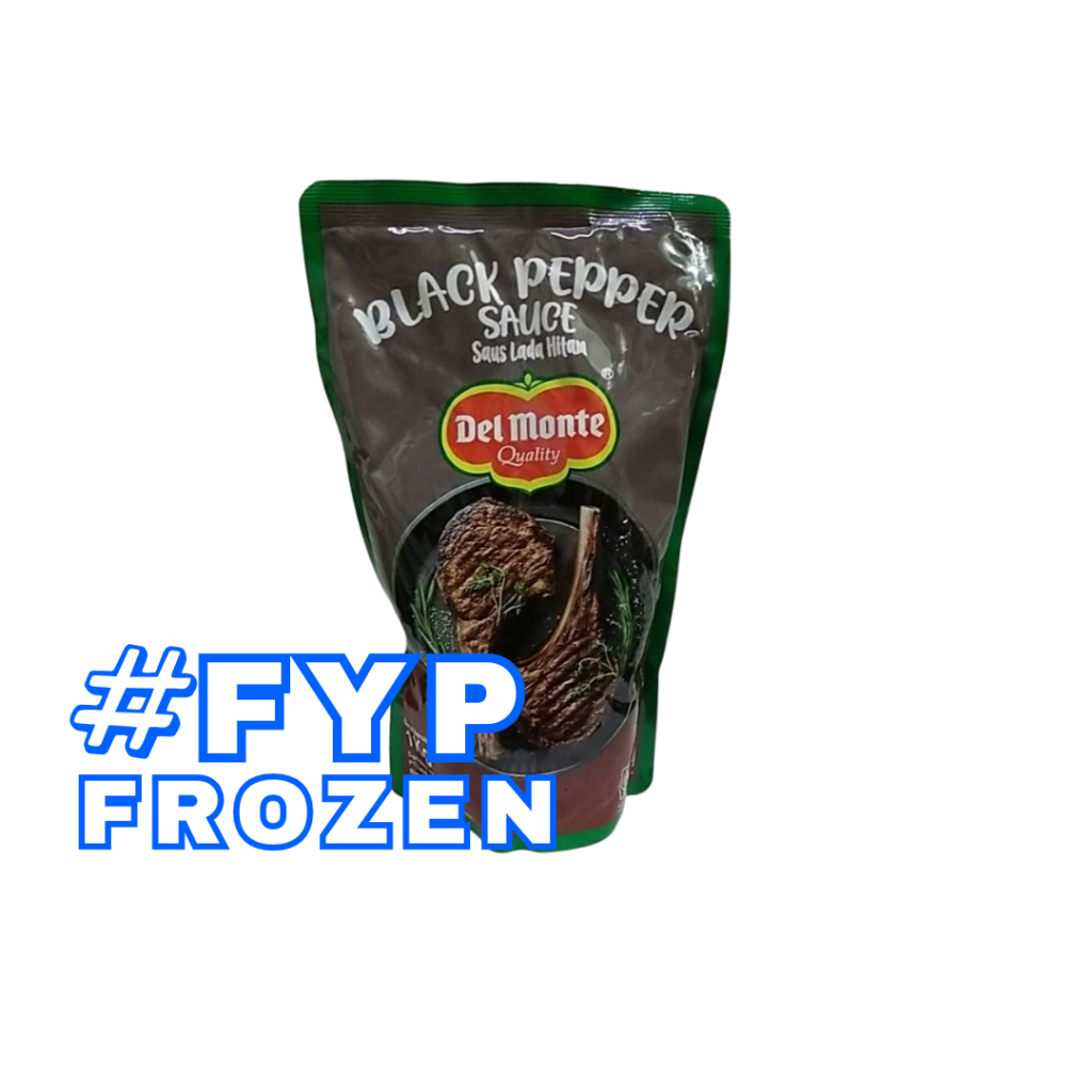 

DELMONTE BLACK PEPPER SAUCE 1KG / SAUS LADA HITAM