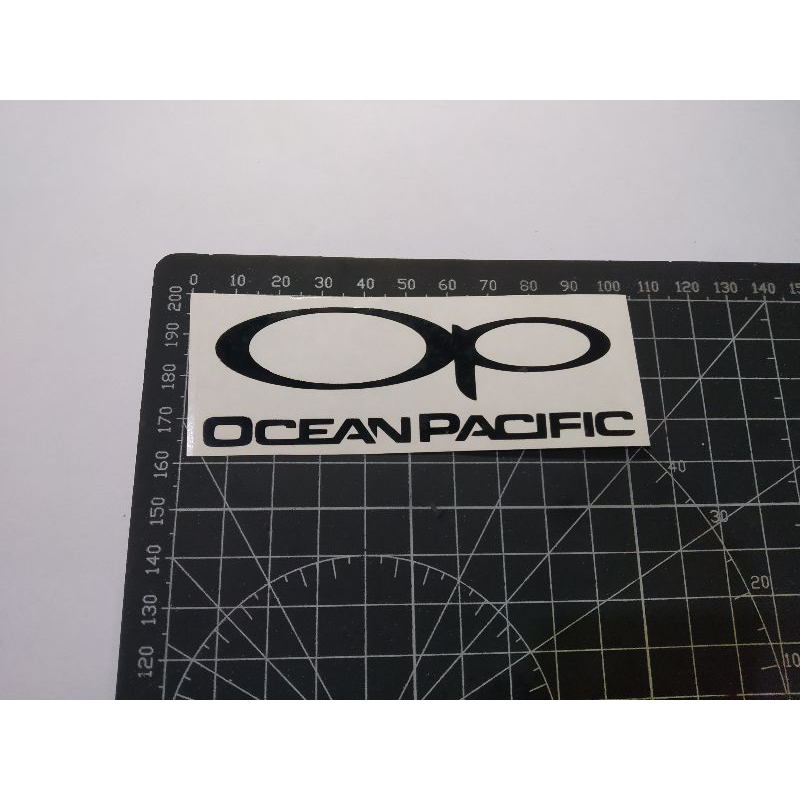 

stiker cutting ocean pacific stiker