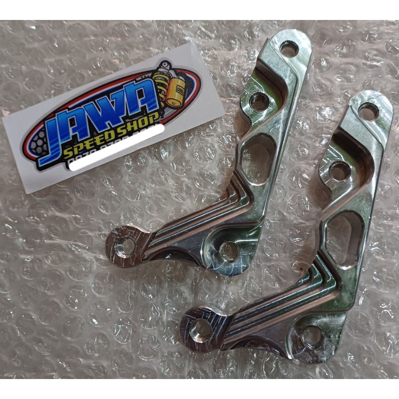 Braket kaliper 2P wave supra 100 supra 125 karisma disc standar 220