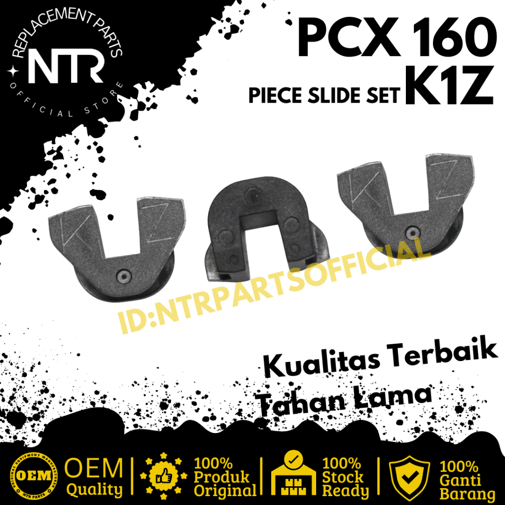 Piece Slide Set - Slider Slide Set PCX 160 Vario 160 ADV 160 K1Z K1N NTR Parts Official