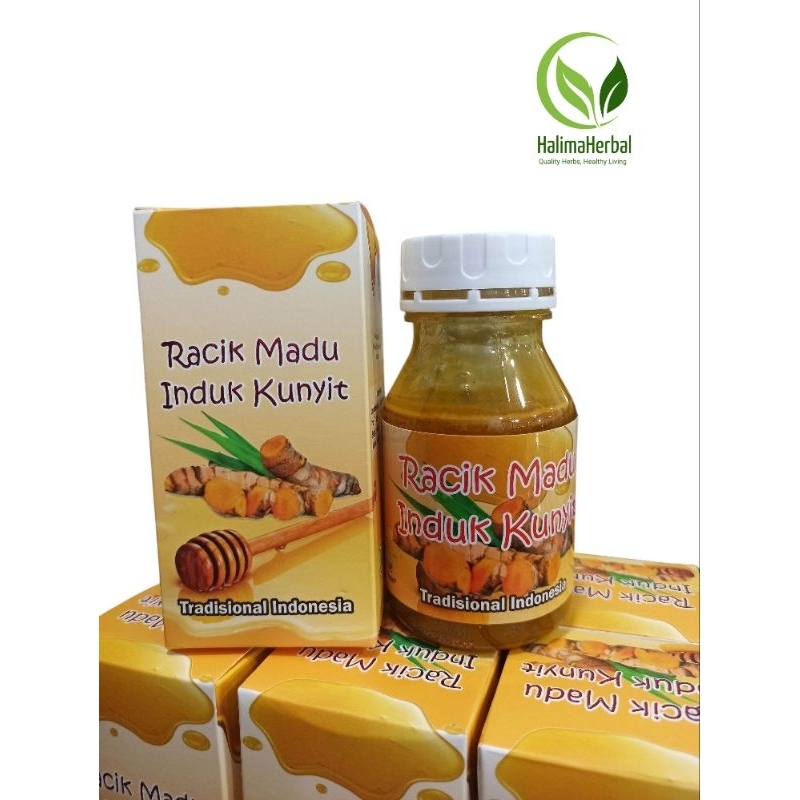 

Madu Racik Induk Kunyit 300gr Solusi atasi sakit maag,asam lambung