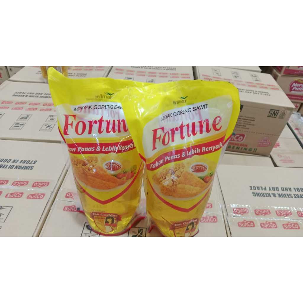 

Minyak Goreng Fortune 1 liter pouch