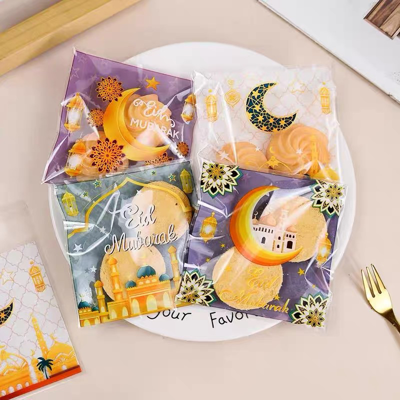 

Plastik OPP Cookies edisi Lebaran Idul fitri Kemasan Kue Lucu Unik Goddie Bag Plastik Cookies Banyak Motif Plastik Dengan Lem Plastik Opp Kemasan Kue Permen Termurah Kualitas Premium