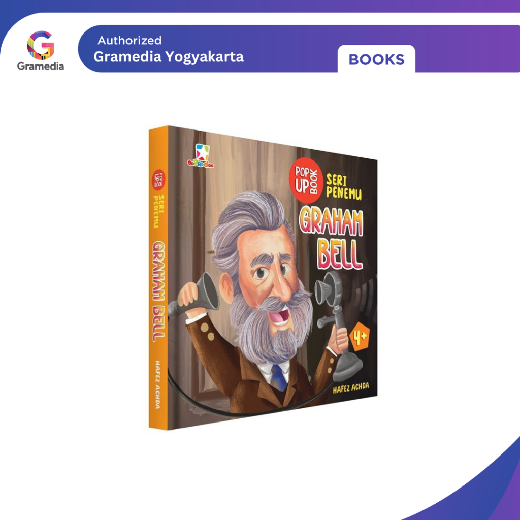 Gramedia Yogya - Pop Up Book Seri Penemu: Graham Bell