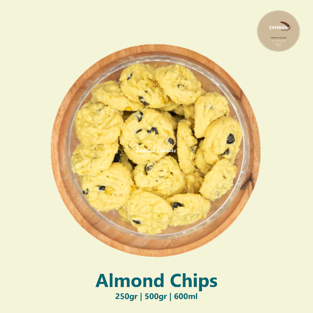 

Kue Kering Almond Chips
