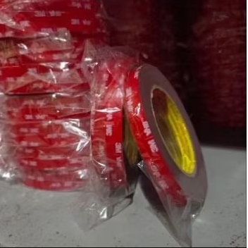 

Double tape 3M VHB 4900 Perekat Original VHB Merah-12mmx4,5mtr