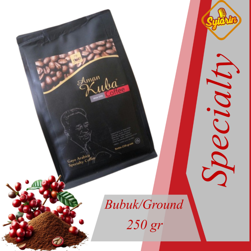 

Syiar II Gayo Arabika Aceh Takengon Specialty Grade Coffee II Bubuk II 250g