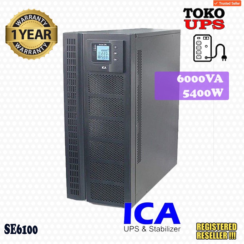 ICA UPS SE6100 6000VA 5400W Online LCD