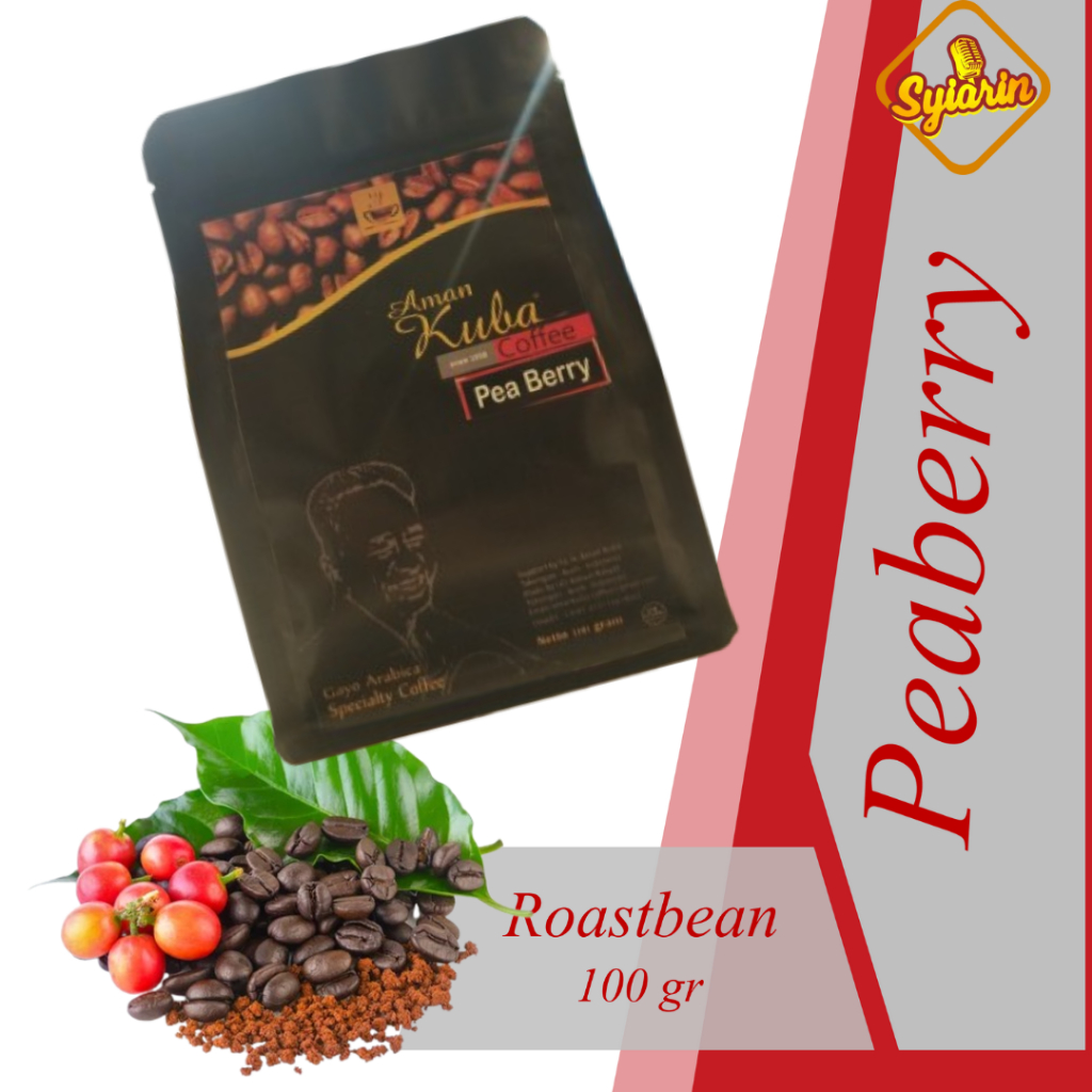 

Syiar II Gayo Arabika Aceh Takengon Peaberry Premium Quality II Biji II Roastbean II 100g