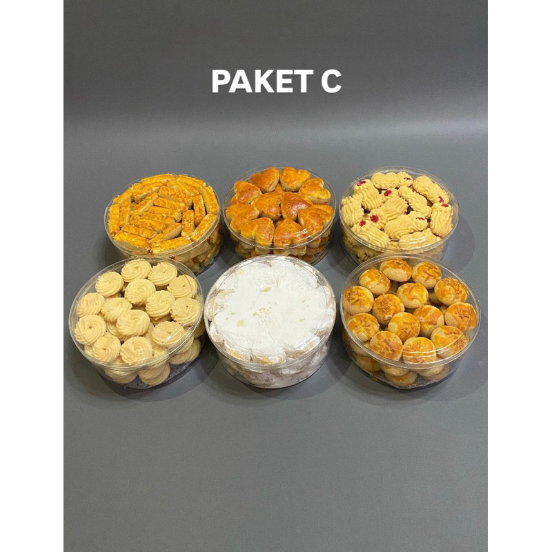 

Kue Kering Lebaran Isi 6 Toples berat 500gr/ toples Kue Hampers Premium COD GRATIS ONGKIR Murah