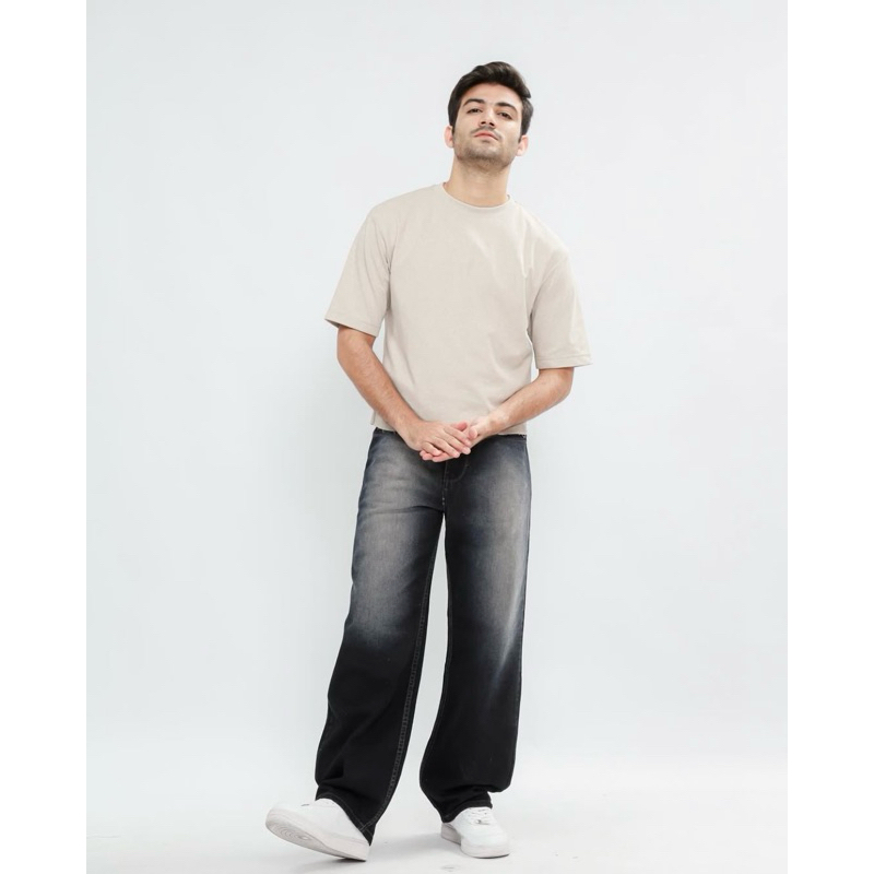 TheGirlHouse - OVERSIZE BAGGY LOOSE JEANS PRIA SP11