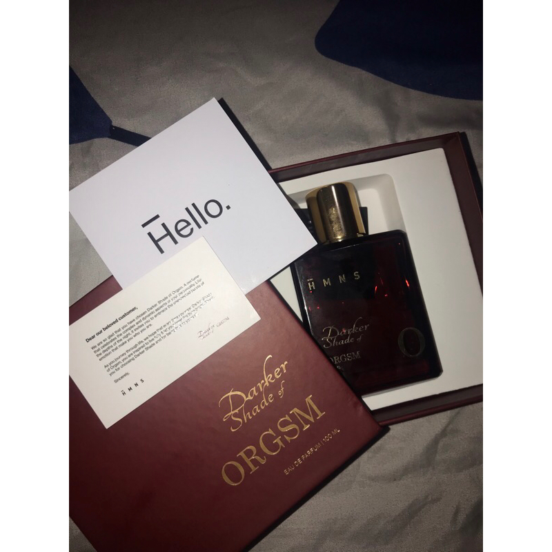 PRELOVED HMNS DARKER SHADE OF ORGASM
