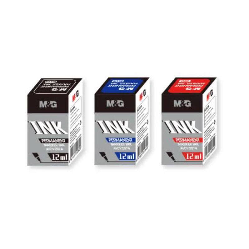 

M&G Stationery permanent marker ink / refill tinta tumta isi ulang