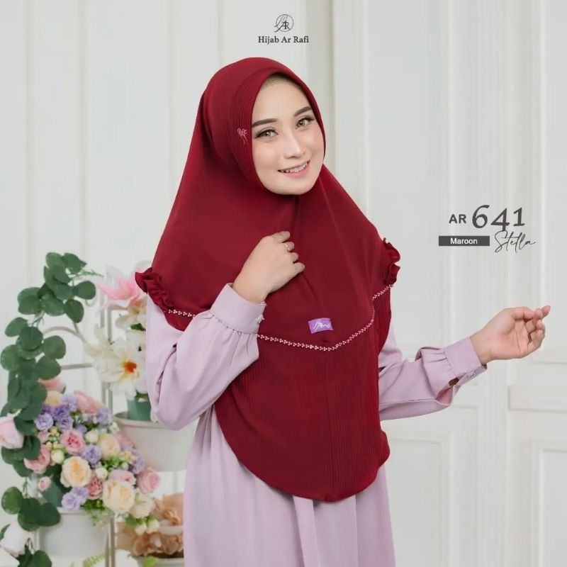 Hijab Arrafi AR 641 Jilbab Bergo