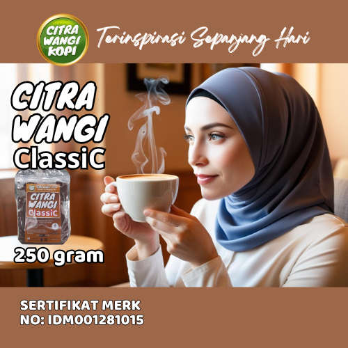 

Kopi Bubuk Citra Wangi Classic 250 gram