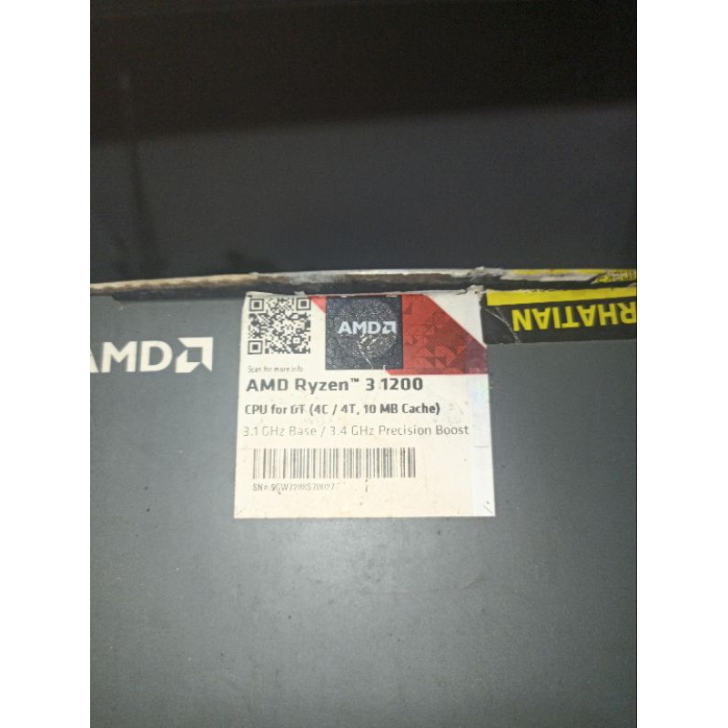 Processor AMD RYZEN 3 1200