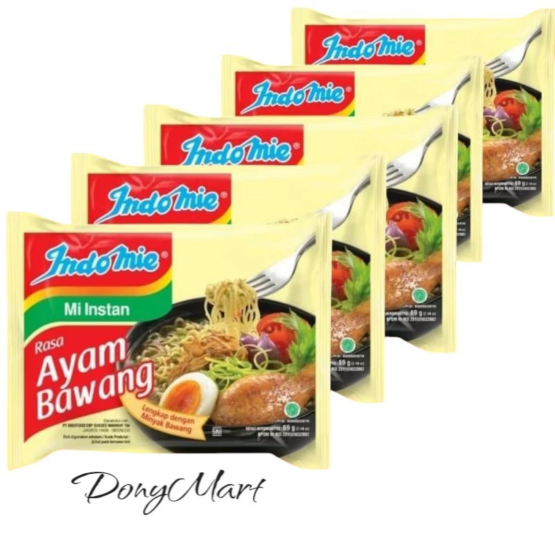 

{ 5 PCS } Indomie Mie Instan Rasa Ayam Bawang Promo Paling Murah