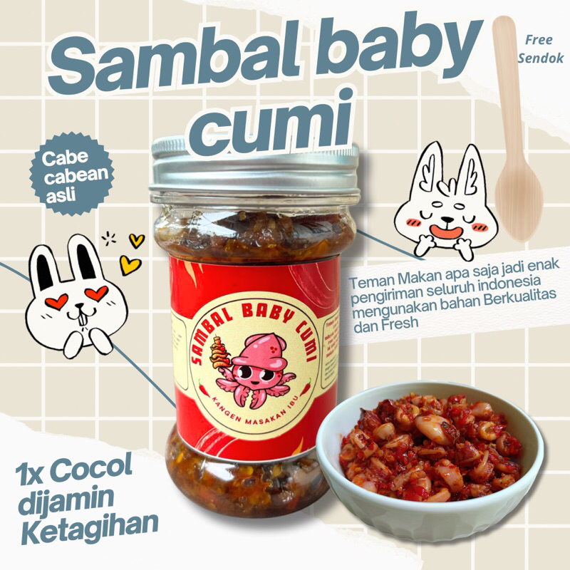 

Sambel baby Cumi Ciamik