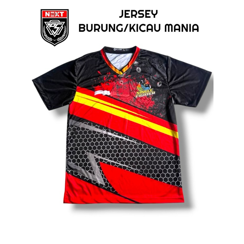 JERSEY PRINTING LOVE BIRD / KICAU MANIA / BURUNG