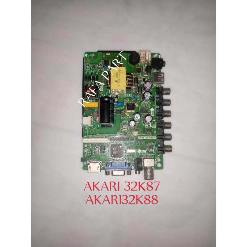 MB MAINBOARD AKARI 32K87 AKARI 32K88 32M88