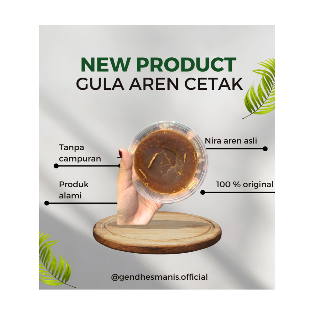 

GULA AREN CETAK ASLI ORIGINAL