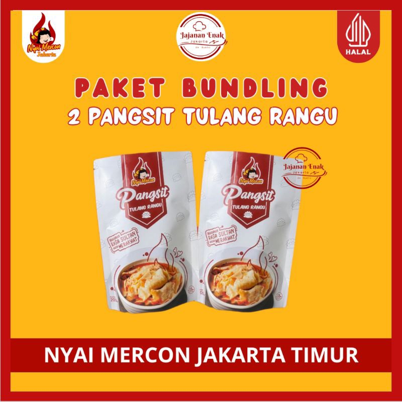 

Paket Bundling 2 Pangsit Tulang Rangu