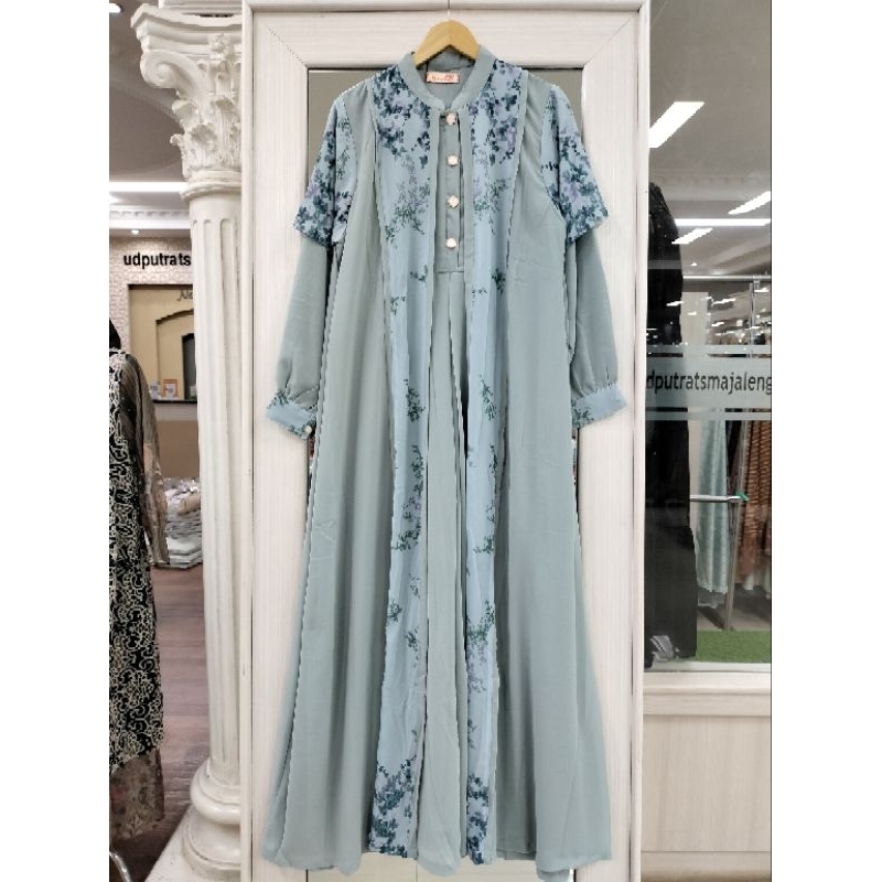 NAURA/Dress 037 by Naura/dress mewah/dress terbaru/dress elegant