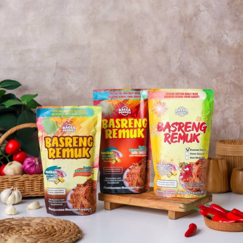 

[READY] BASRENG RACCAFOODIES KEMASAN BARU/LAMA (KARI, RENDANG, PEDAS, ASIN)