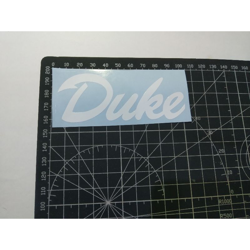 

stiker cutting duke